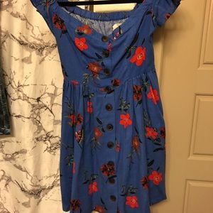 Sleeveless Floral Urban Outfitters Dress